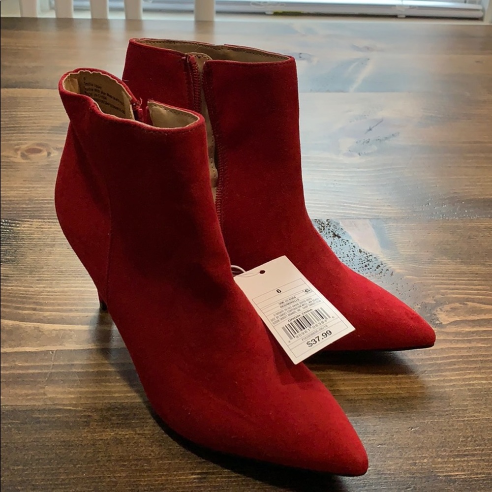 NWT A New Day Womens Microsuede Boots - Size 6